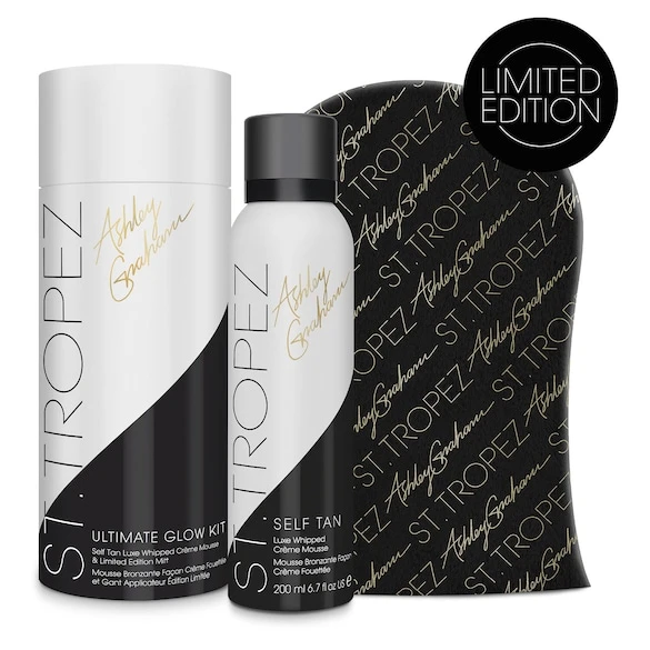 St. Tropez Kit Ultimate Glow Ashley Graham - Mousse Bronzante & Gant Edition Limitée 3 St. Tropez Kit Ultimate Glow Ashley Graham - Mousse Bronzante & Gant Edition Limitée