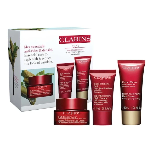 Clarins Mes Essentiels Anti-rides & Densité - Coffret Soin Visage Multi-Intensive 3 Clarins Mes Essentiels Anti-rides & Densité - Coffret Soin Visage Multi-Intensive