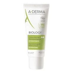 A Derma Biology - Crème Riche Dermatologique Hydratante