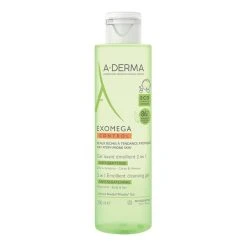 A Derma Exomega - Gel Lavant Emollient 2 En 1 Anti-Grattage