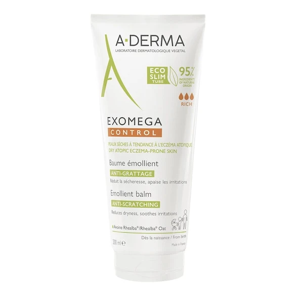 A Derma Exomega Control - Baume Emollient Anti-Grattage 3 A Derma Exomega Control - Baume Emollient Anti-Grattage