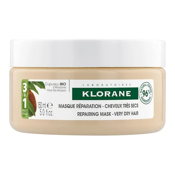 Klorane Capillaire - Masque 3 En 1 Au Cupuaçu BIO - Réparation - Cheveux Très Secs 3 Klorane Capillaire - Masque 3 En 1 Au Cupuaçu BIO - Réparation - Cheveux Très Secs