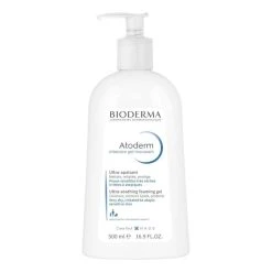 Bioderma Atoderm Intensive - Gel Moussant Visage Et Corps Relipant Et Apaisant