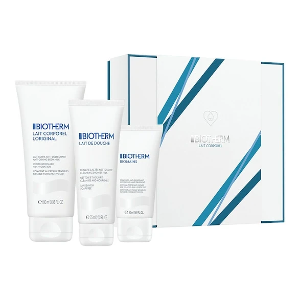 Biotherm Lait Corporel - Coffret Routine Hydratation 3 Biotherm Lait Corporel - Coffret Routine Hydratation