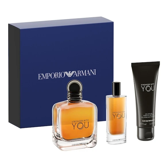 Armani Stronger With You - Coffret Eau De Toilette 3 Armani Stronger With You - Coffret Eau De Toilette