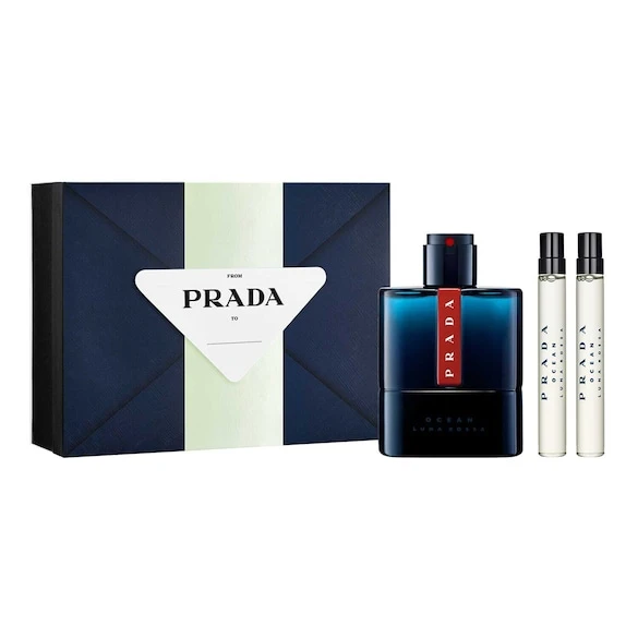 Prada Luna Rossa - Coffret Eau De Toilette Pour Homme 3 Prada Luna Rossa - Coffret Eau De Toilette Pour Homme