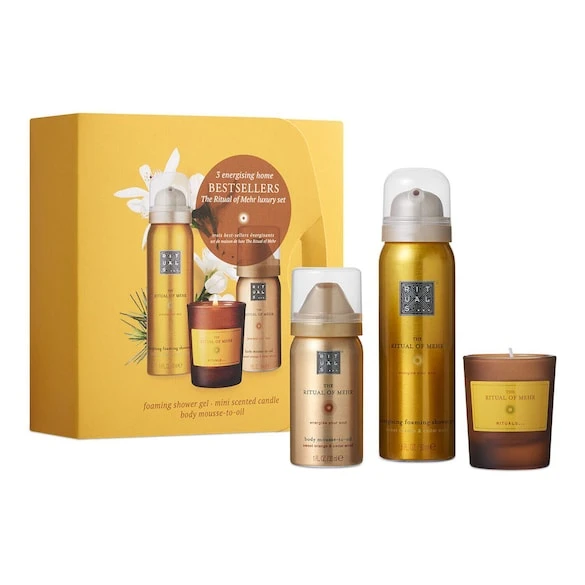Rituals The Ritual Of Mehr - Coffret Bain Et Corps Orange Douce Et Bois De Cèdre 3 Rituals The Ritual Of Mehr - Coffret Bain Et Corps Orange Douce Et Bois De Cèdre
