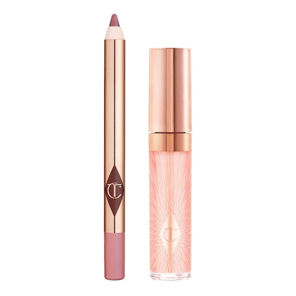 Charlotte Tilbury Glossy Pink - Duo De Gloss Pour Les Lèvres 3 Charlotte Tilbury Glossy Pink - Duo De Gloss Pour Les Lèvres