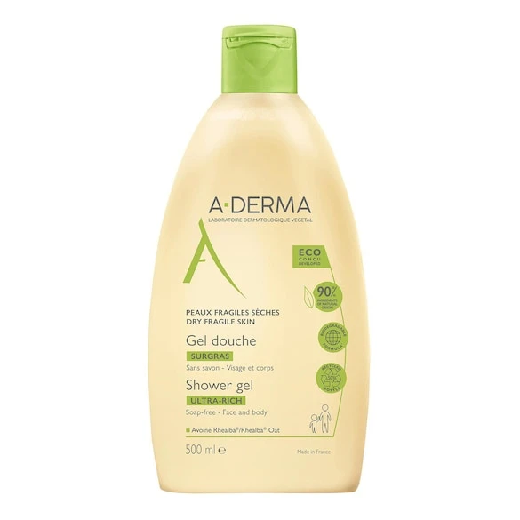 A Derma Les Indispensables - Gel Douche Surgras Nourrissant 3 A Derma Les Indispensables - Gel Douche Surgras Nourrissant