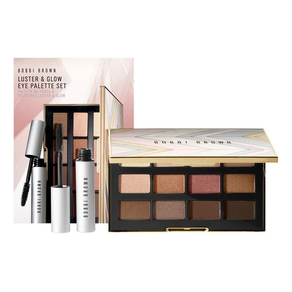 Bobbi Brown Luster & Glow Eye Palette Set - Coffret Yeux 3 Bobbi Brown Luster & Glow Eye Palette Set - Coffret Yeux