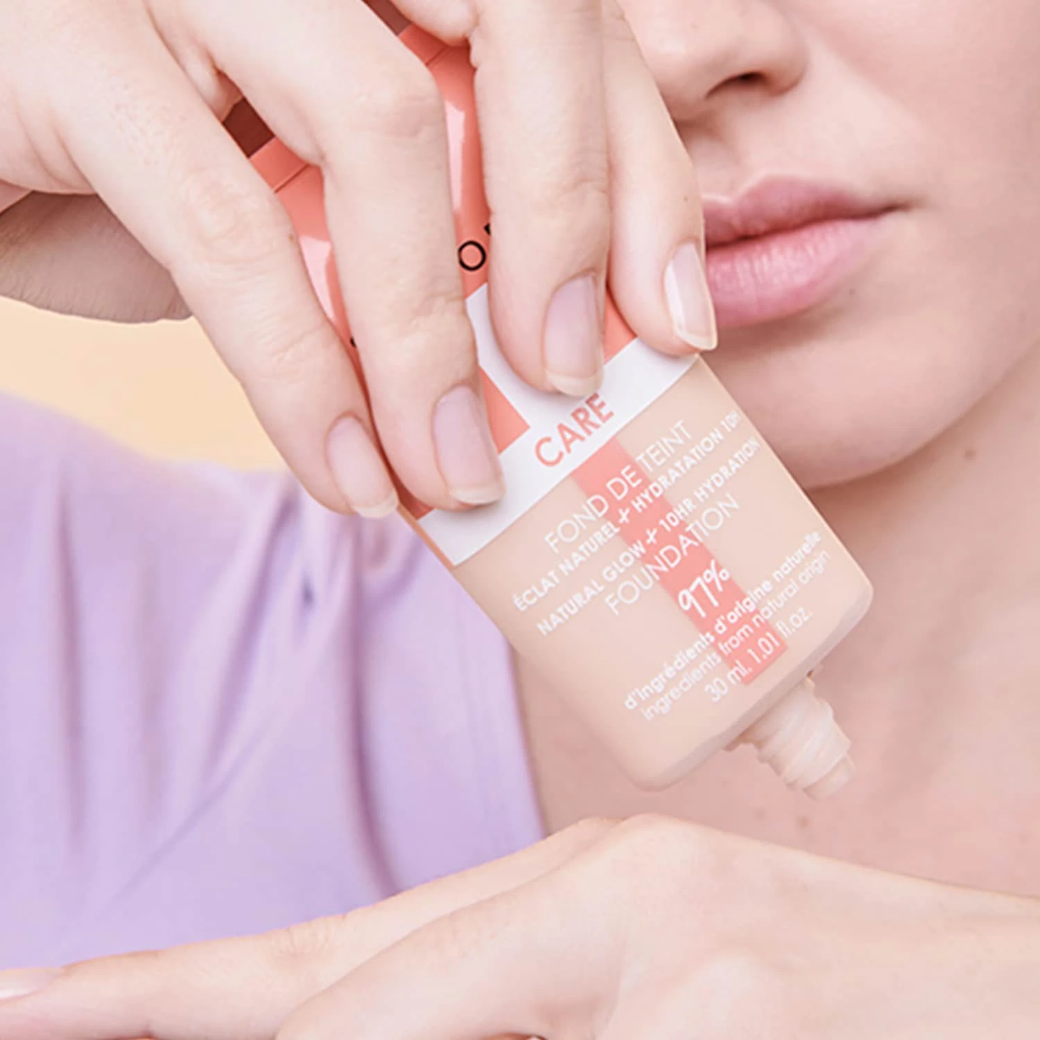 Sephora Collection Care Make-up - Fond De Teint éclat Naturel + Hydratation 10 H 6 Sephora Collection Care Make-up - Fond De Teint éclat Naturel + Hydratation 10 H – Image 4