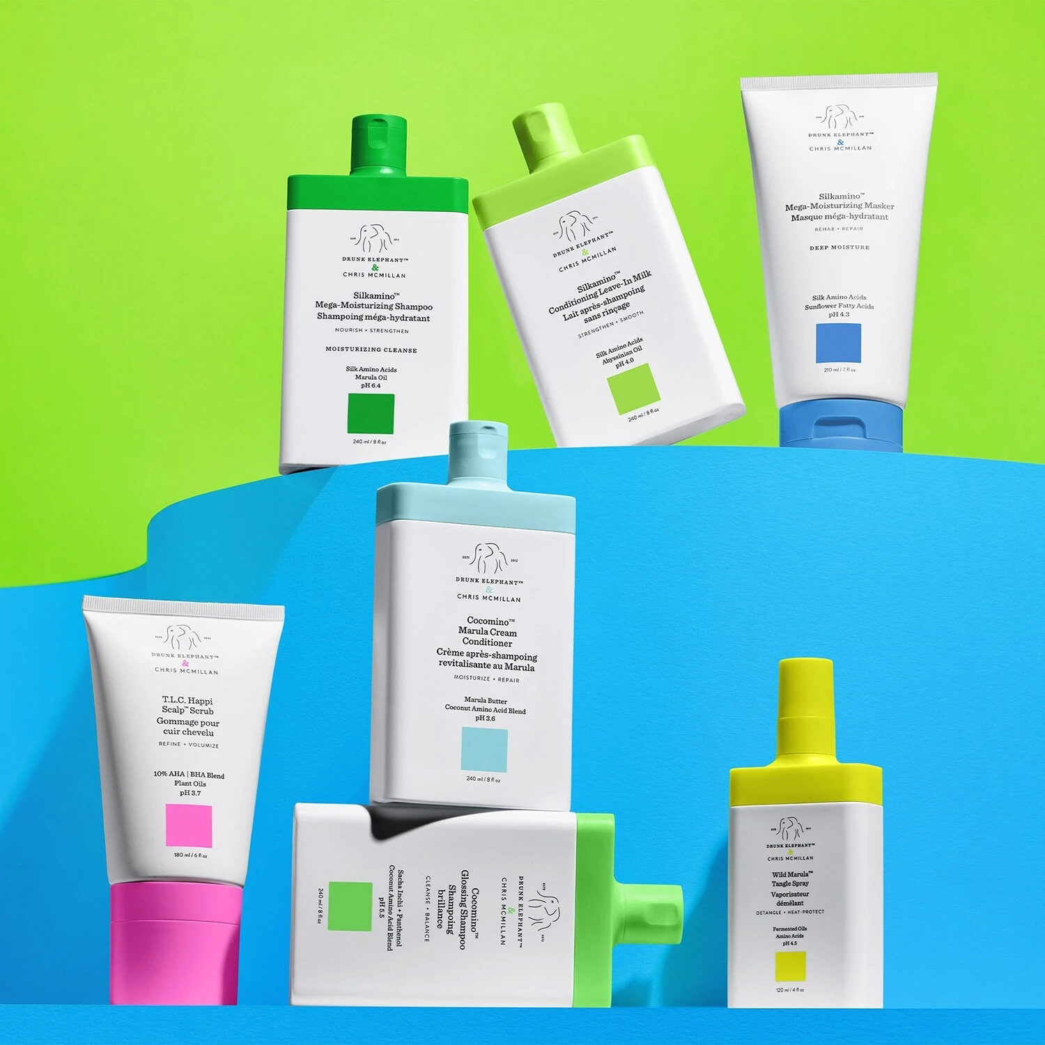 DRUNK ELEPHANT Silkamino™ - Shampoing Hydratant 8 DRUNK ELEPHANT Silkamino™ - Shampoing Hydratant – Image 6