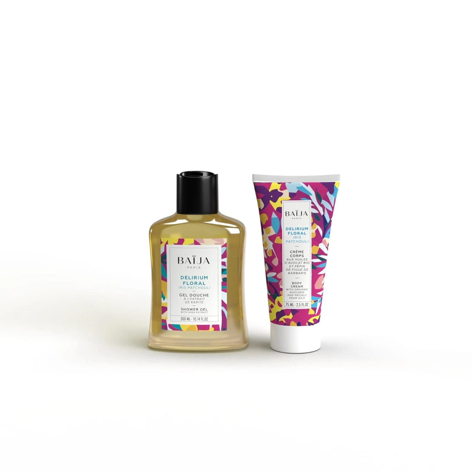 Baija Délirium Floral Iris Patchouli - Coffret Soin Pour Le Corps 5 Baija Délirium Floral Iris Patchouli - Coffret Soin Pour Le Corps – Image 3