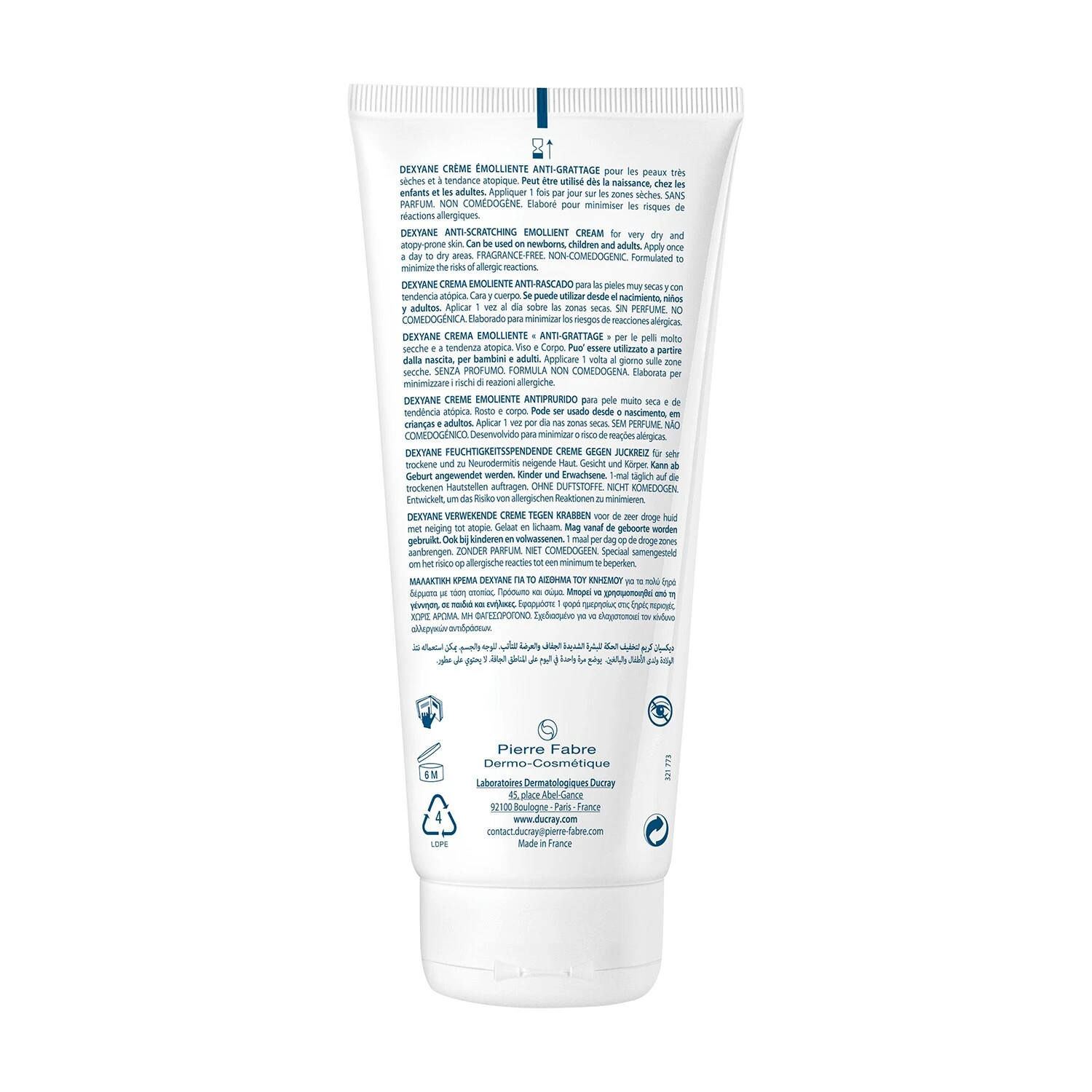 Ducray Dexyane - Crème Emolliente Anti-Grattage 5 Ducray Dexyane - Crème Emolliente Anti-Grattage – Image 3