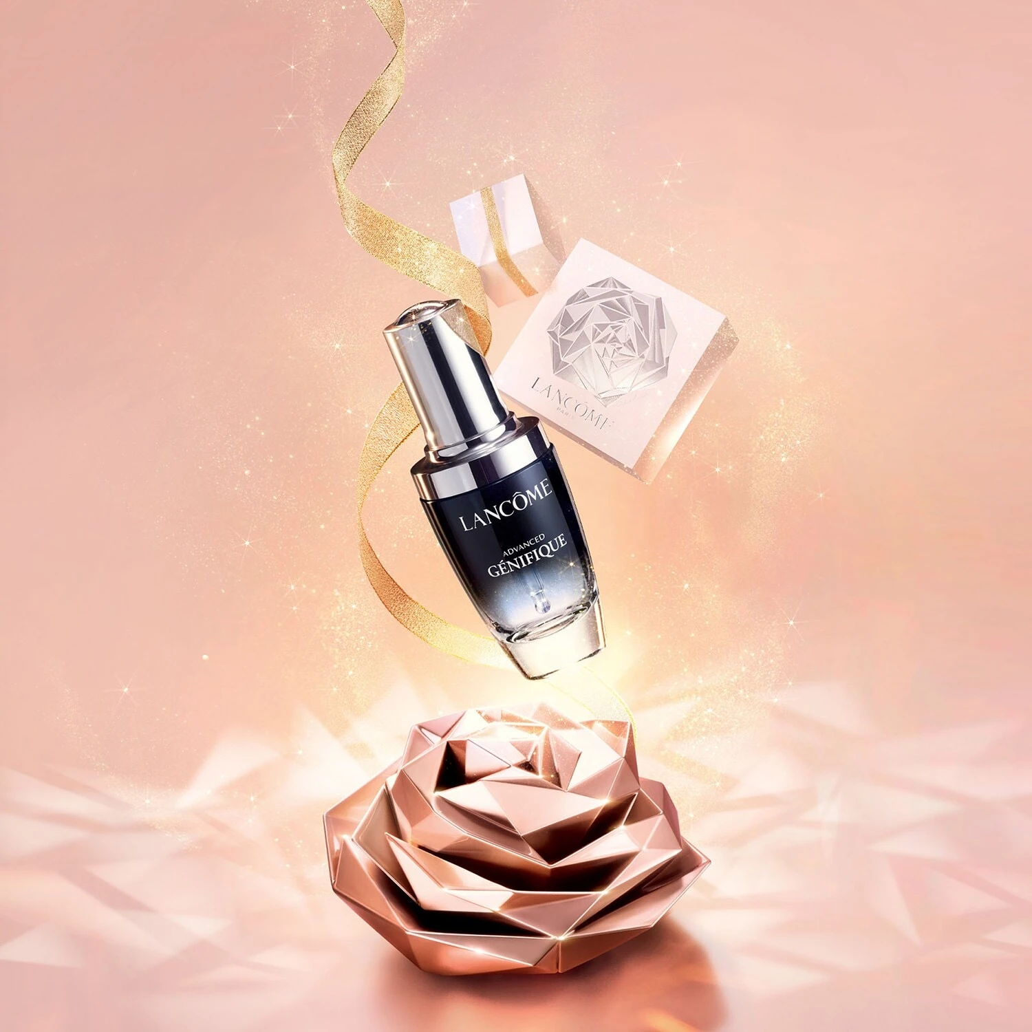 Lancome Advanced Génifique - Coffret Cadeau Sérum + Crème Jour, Crème Nuit & Crème Yeux 4 Lancome Advanced Génifique - Coffret Cadeau Sérum + Crème Jour, Crème Nuit & Crème Yeux – Image 2
