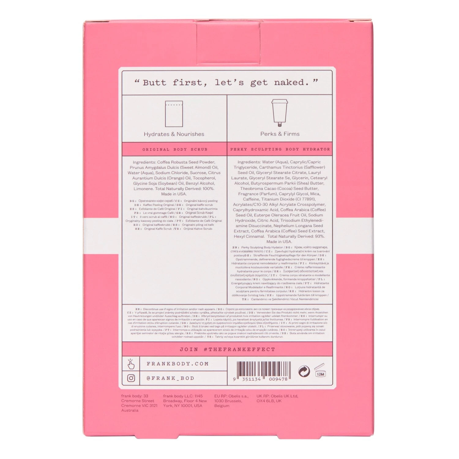 Frank Body Scrub & Rub Kit - Coffret Soin Pour Le Corps 8 Frank Body Scrub & Rub Kit - Coffret Soin Pour Le Corps – Image 6