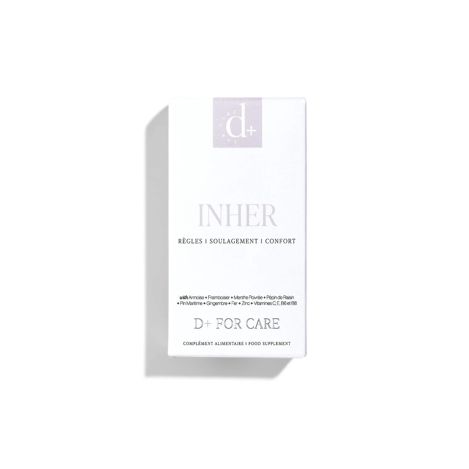 D+ FOR CARE Inher Règles Douloureuses Et Acné Hormonale - Compléments Alimentaires 4 D+ FOR CARE Inher Règles Douloureuses Et Acné Hormonale - Compléments Alimentaires – Image 2