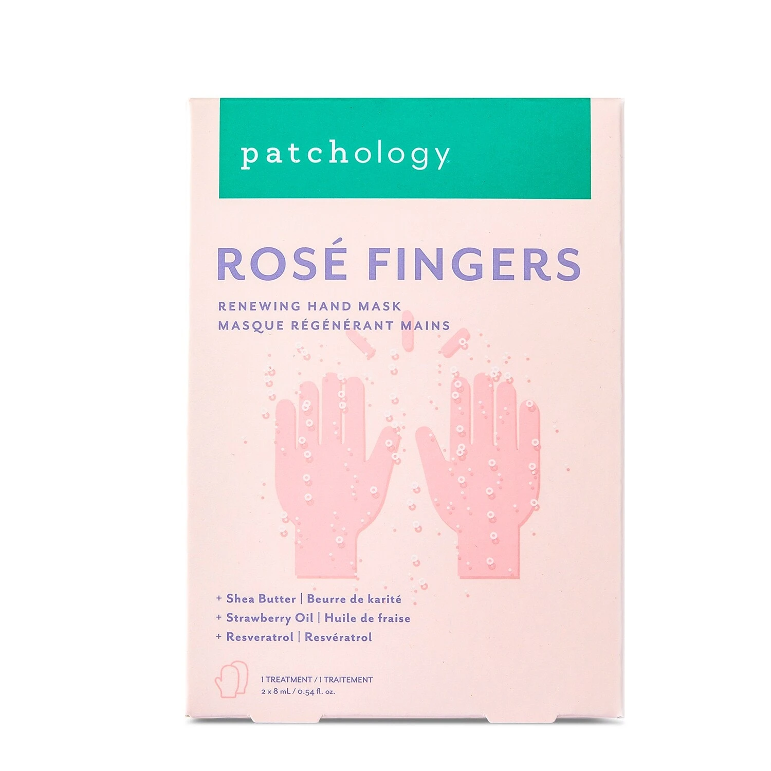 Patchology Rosé Fingers - Masque Régénérant Pour Les Mains 4 Patchology Rosé Fingers - Masque Régénérant Pour Les Mains – Image 2