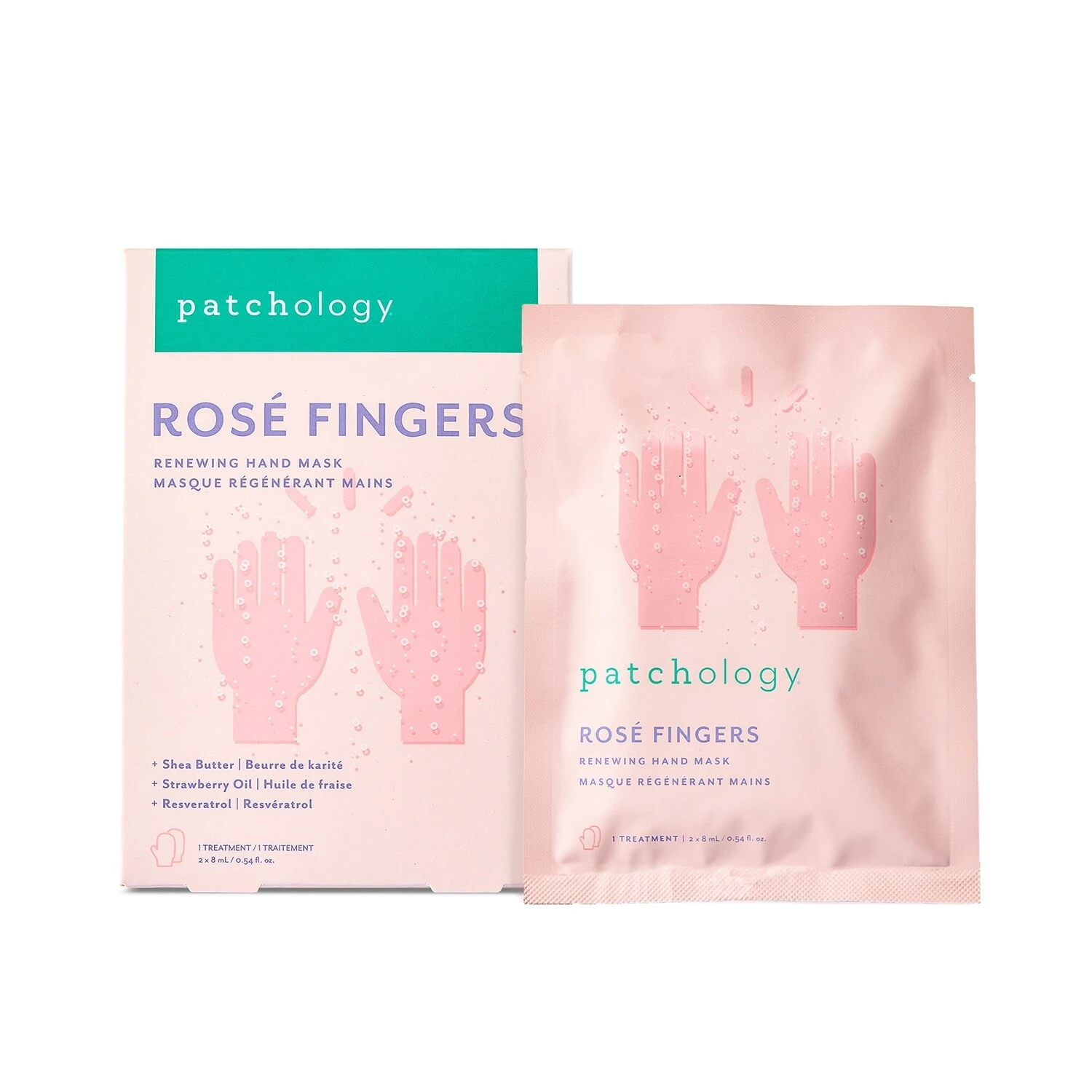 Patchology Rosé Fingers - Masque Régénérant Pour Les Mains 6 Patchology Rosé Fingers - Masque Régénérant Pour Les Mains – Image 4