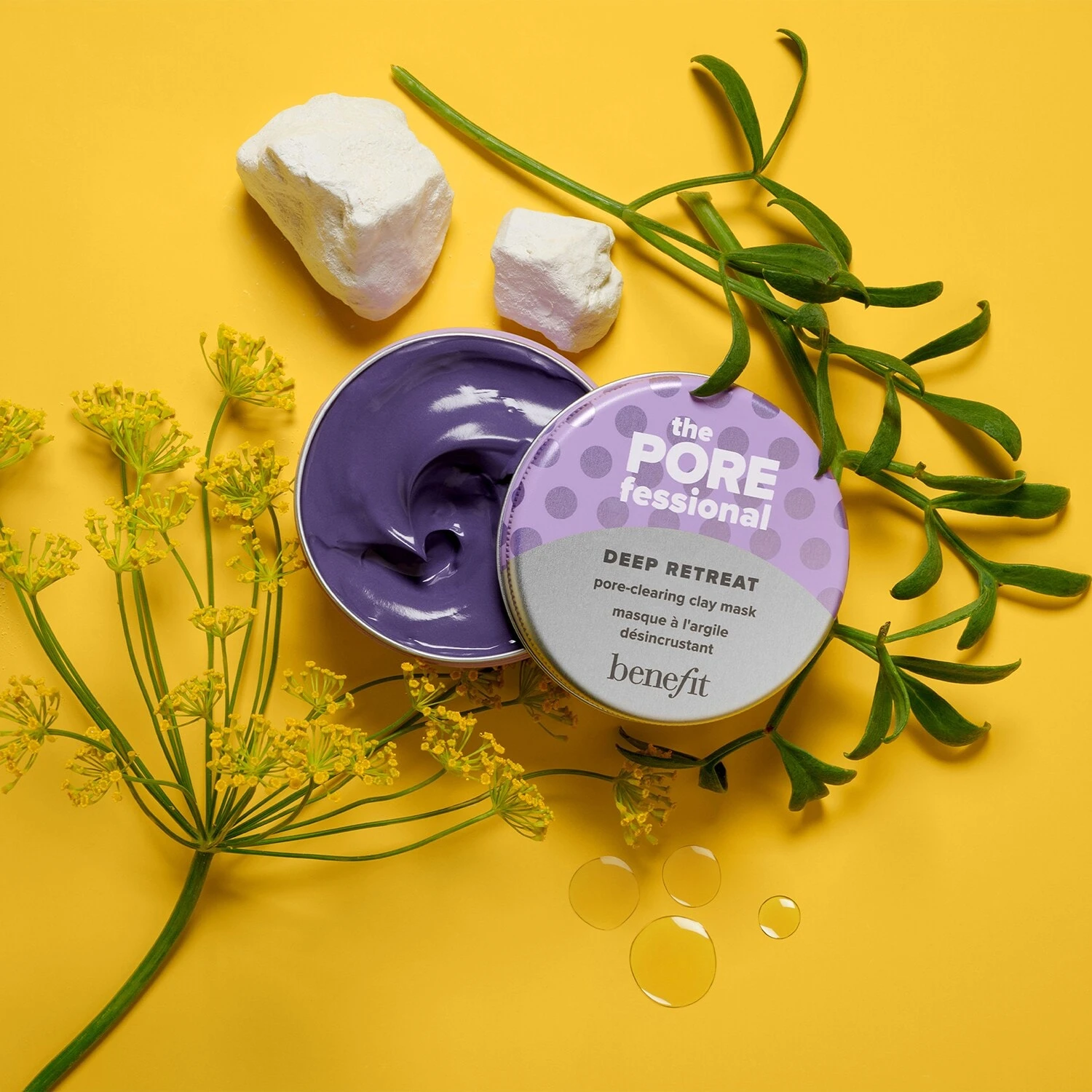 Benefit Cosmetics Mini The POREfessional Deep Retreat - Masque Visage Désincrustant à L'Argile 7 Benefit Cosmetics Mini The POREfessional Deep Retreat - Masque Visage Désincrustant à L'Argile – Image 5