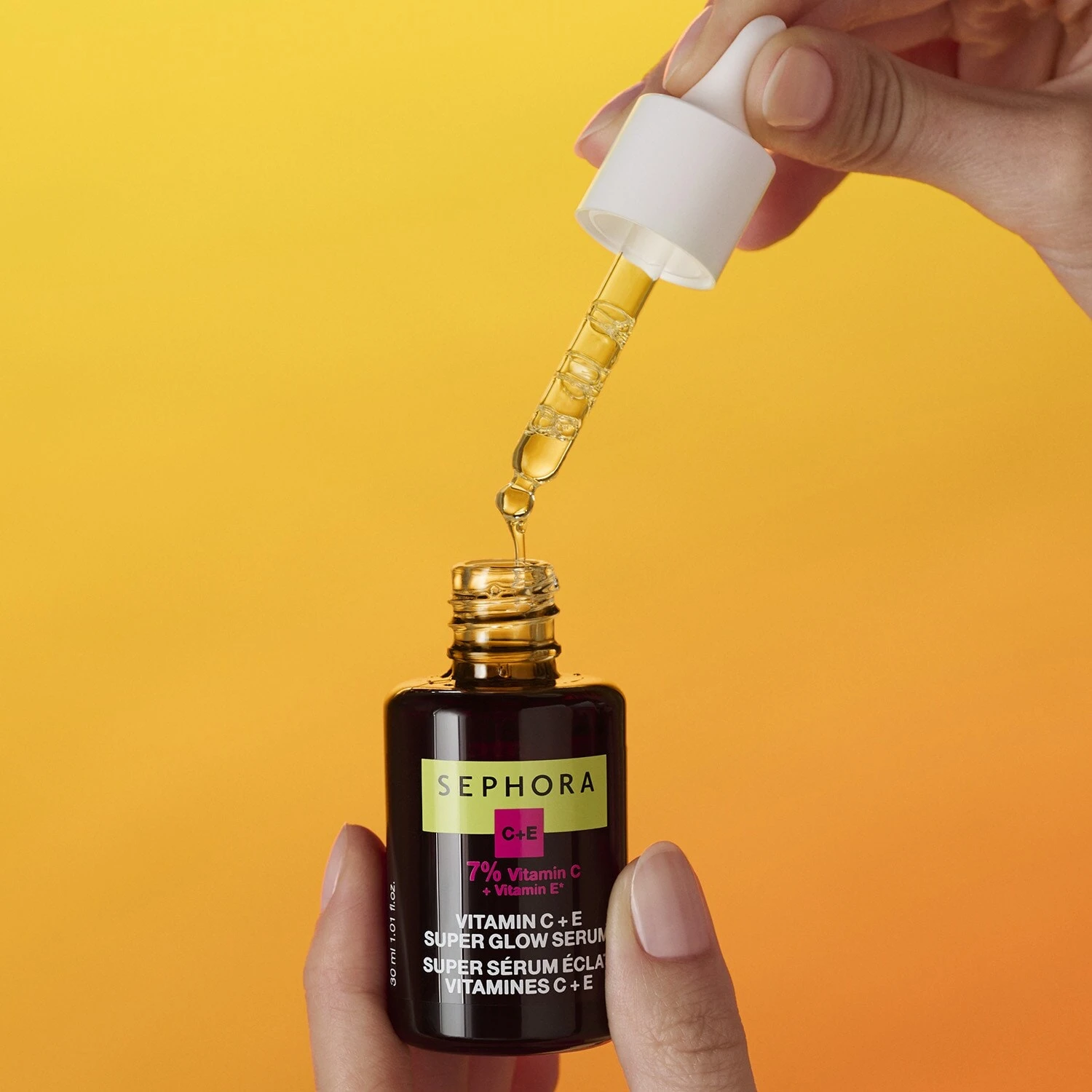 Sephora Collection Super Sérum éclat Vitamines C+E - Sérum Visage à La Vitamine C 5 Sephora Collection Super Sérum éclat Vitamines C+E - Sérum Visage à La Vitamine C – Image 3