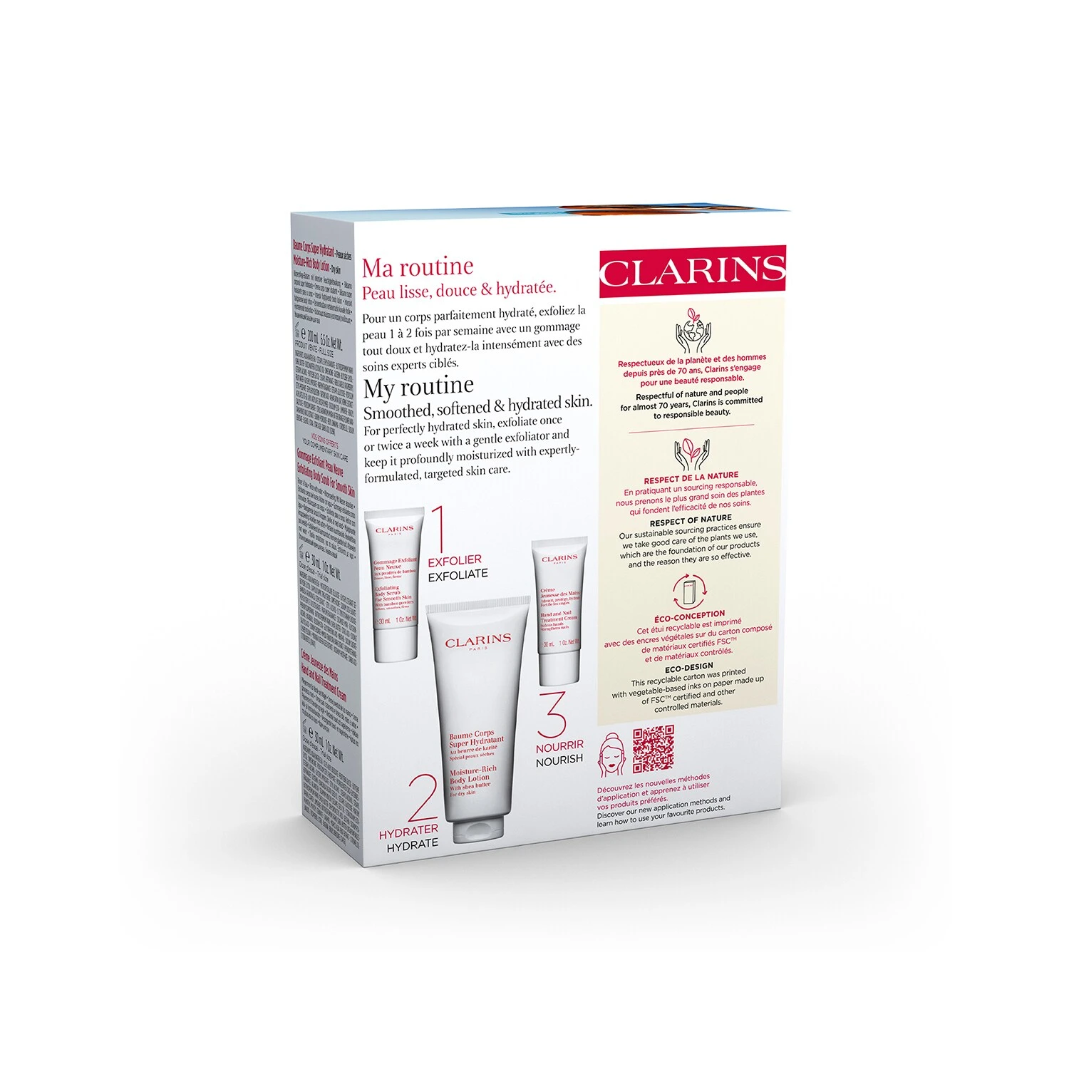 Clarins Baume Corps Super Hydratant - Coffret Hydratation Soin Pour Le Corps 6 Clarins Baume Corps Super Hydratant - Coffret Hydratation Soin Pour Le Corps – Image 4