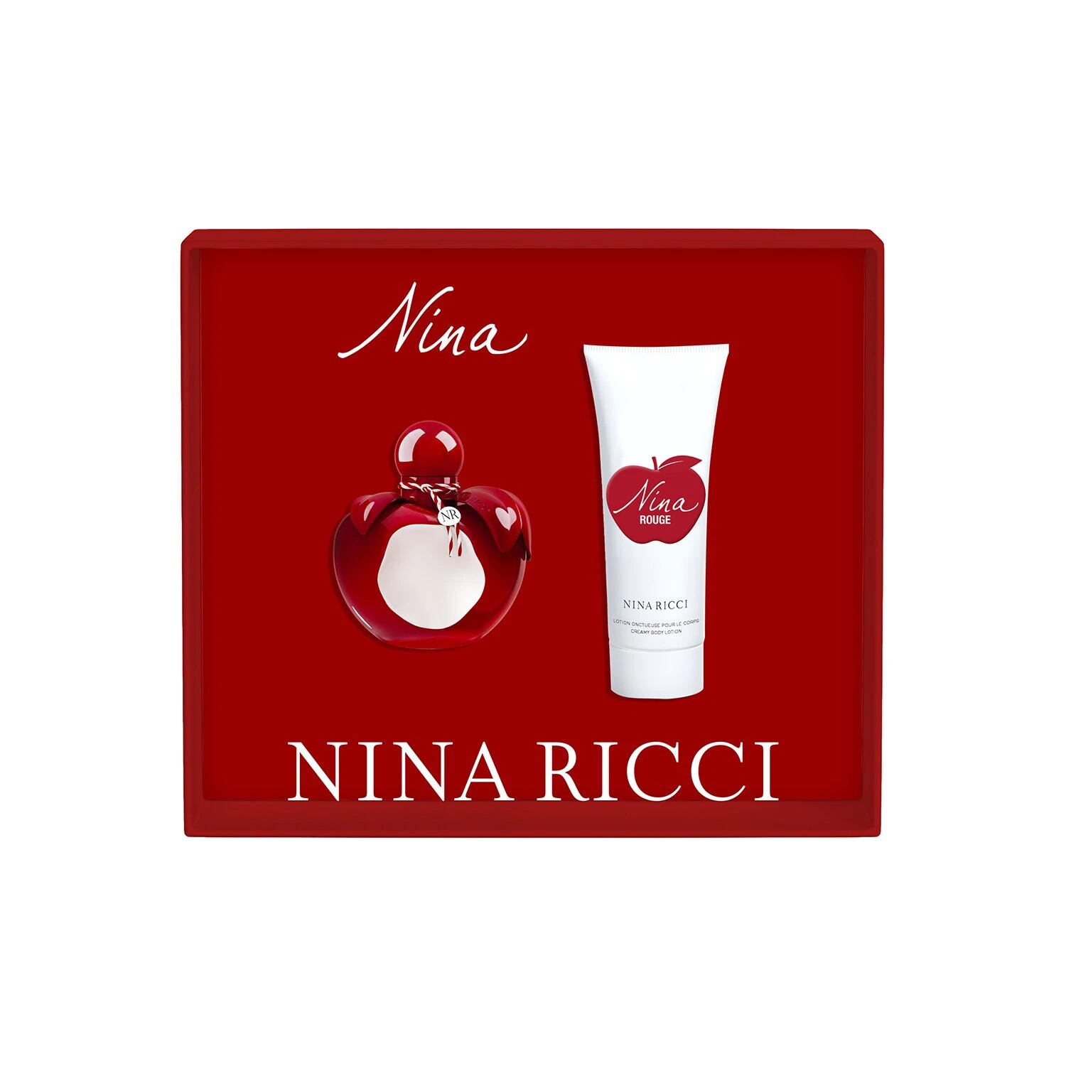 Nina Ricci Nina Rouge - Coffret Eau De Toilette + Lotion Pour Le Corps 4 Nina Ricci Nina Rouge - Coffret Eau De Toilette + Lotion Pour Le Corps – Image 2
