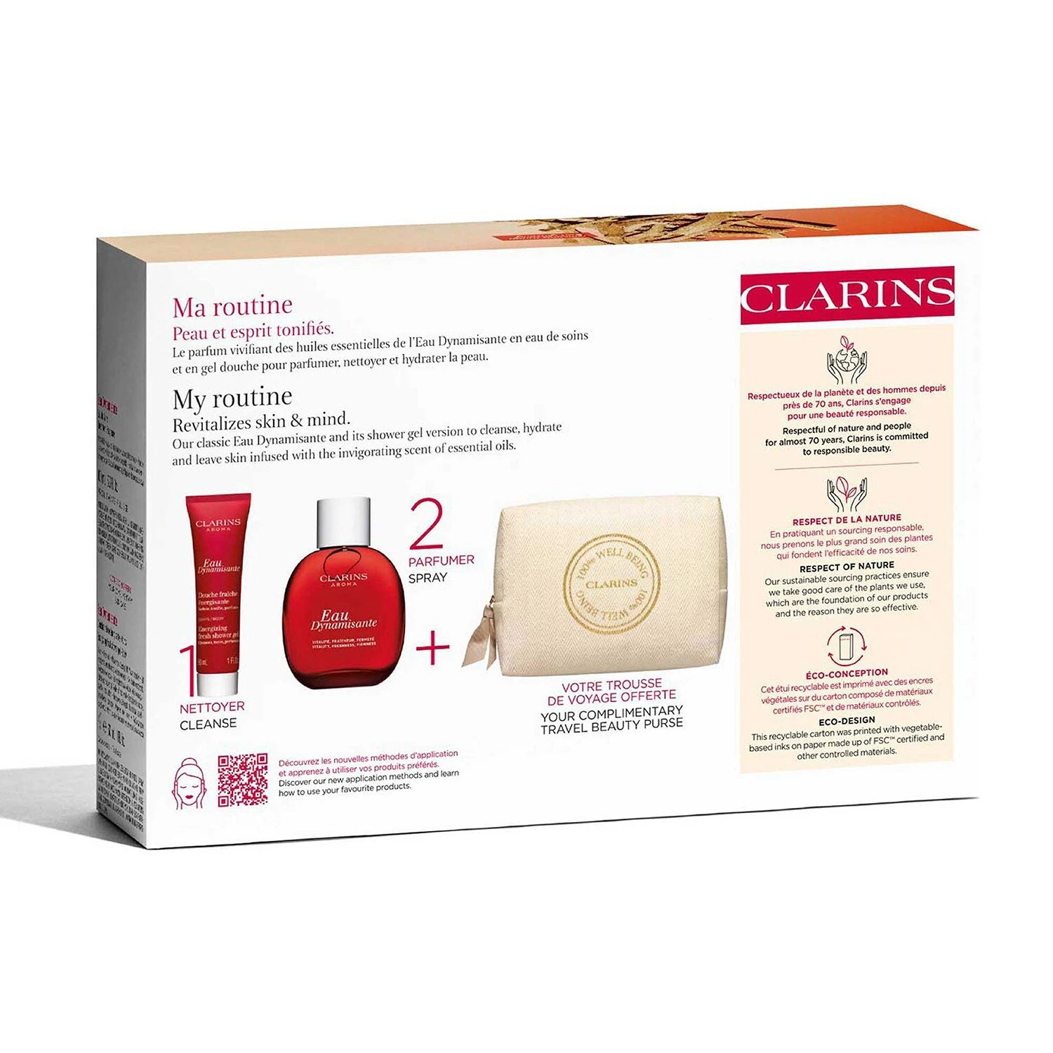 Clarins Eau Dynamisante Rituel Energisant - Coffret Soin Corps 7 Clarins Eau Dynamisante Rituel Energisant - Coffret Soin Corps – Image 5