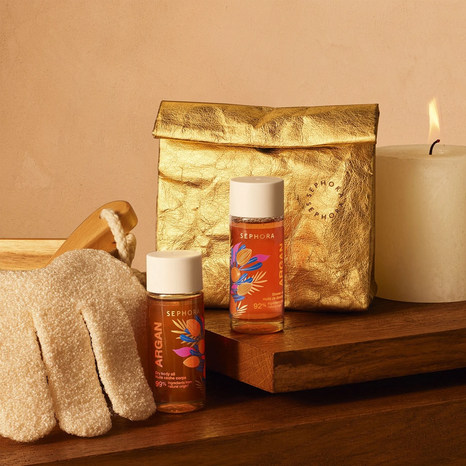 Sephora Collection Trio Bien-Etre Argan - Coffret Soin Corps 4 Sephora Collection Trio Bien-Etre Argan - Coffret Soin Corps – Image 2
