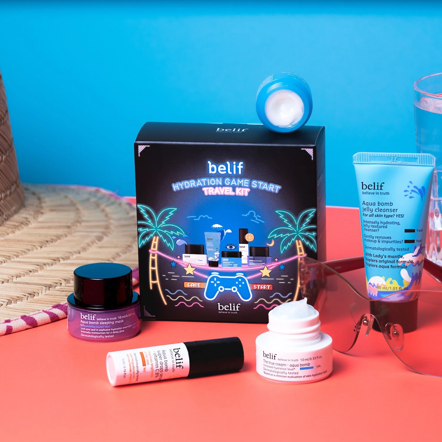 Belif Hydration Game Start - Coffret Soins Visage 6 Belif Hydration Game Start - Coffret Soins Visage – Image 4