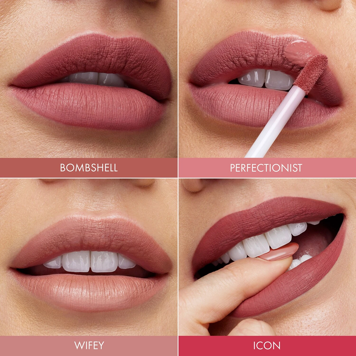 Huda Beauty The Lip Squad - Coffret De Rouges à Lèvres Liquides 6 Huda Beauty The Lip Squad - Coffret De Rouges à Lèvres Liquides – Image 4