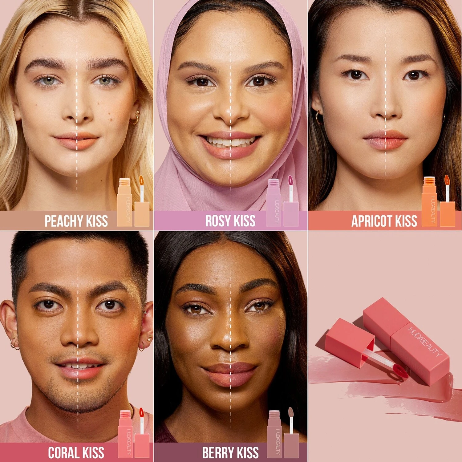 Huda Beauty Lip Blush Creamy Lip & Cheek Stain - Liquide Teinté Pour Lèvres Et Joues 4 Huda Beauty Lip Blush Creamy Lip & Cheek Stain - Liquide Teinté Pour Lèvres Et Joues – Image 2