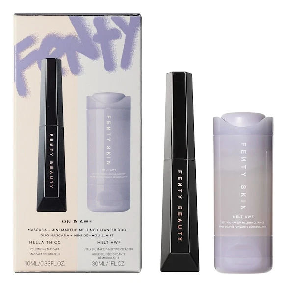 Fenty Skin On & Awf - Coffret Mascara + Mini Gelée-Huile Démaquillante 3 Fenty Skin On & Awf - Coffret Mascara + Mini Gelée-Huile Démaquillante
