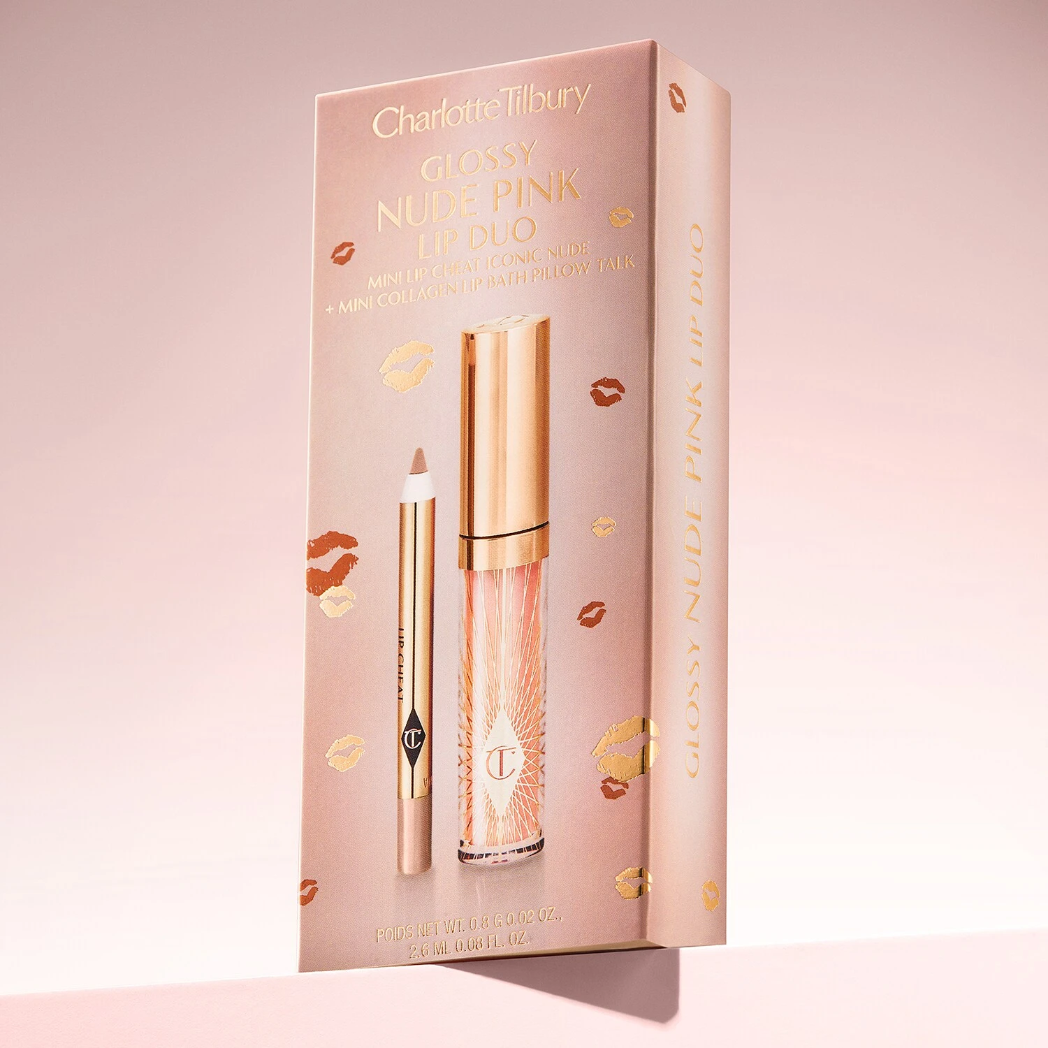 Charlotte Tilbury Glossy Pink - Duo De Gloss Pour Les Lèvres 4 Charlotte Tilbury Glossy Pink - Duo De Gloss Pour Les Lèvres – Image 2