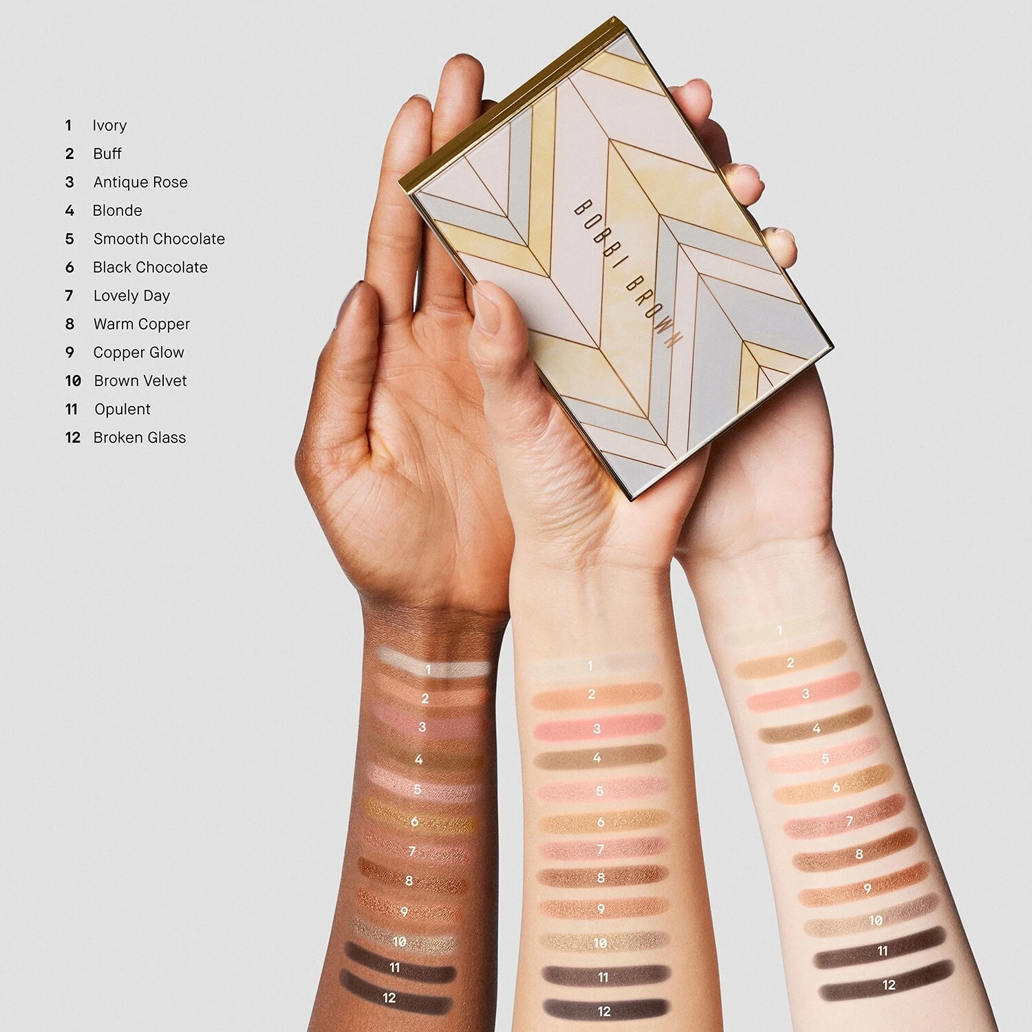 Bobbi Brown Luster & Glow Eye Palette Set - Coffret Yeux 5 Bobbi Brown Luster & Glow Eye Palette Set - Coffret Yeux – Image 3